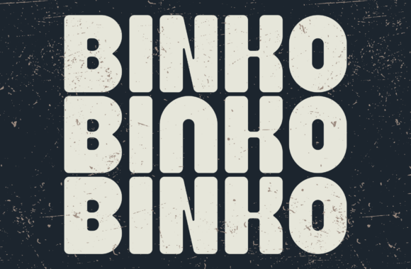 Binko Font: Bold Retro Style for Creative Makers