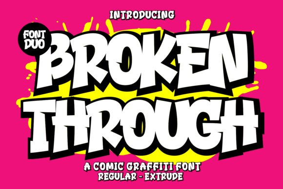 Broken Through Font Review