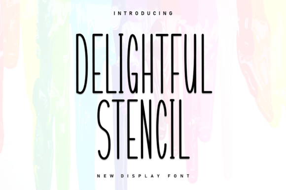 Delightful Stencil Font Review