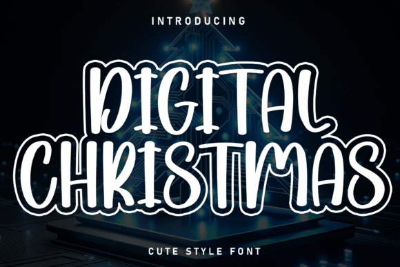 Digital Christmas Font Review