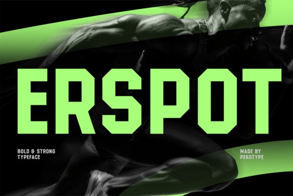 Erspot: A Bold Font for Business Branding