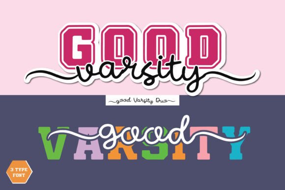 Good Varsity Duo: A Modern Display Font