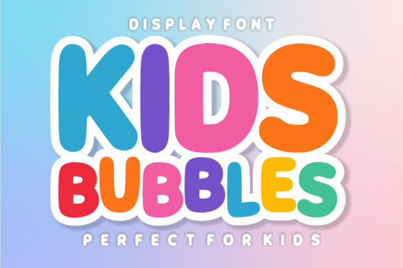 Kids Bubbles Font Review
