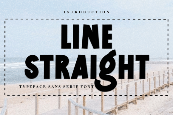 Line Straight Font Review