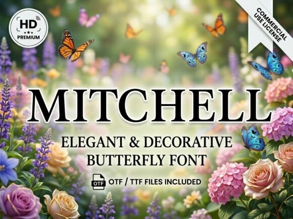Mitchell Font: Elegant Display Type