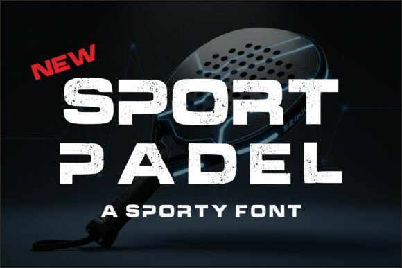 New Sport Padel Font for Bold Branding