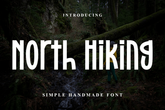 North Hiking Font for Creative Makers