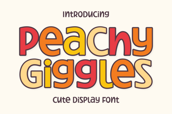 Peachy Giggles Font Review