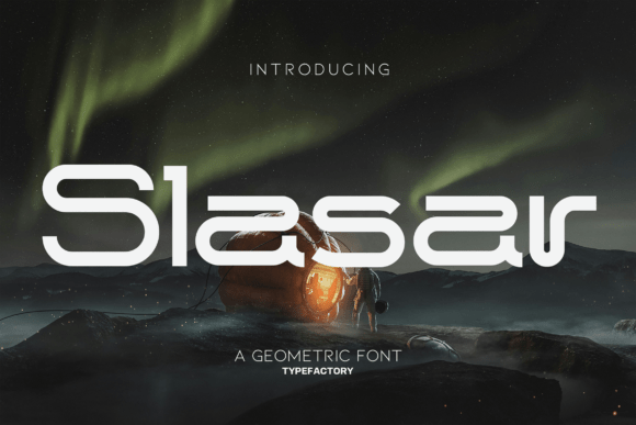Slasar Font for Modern Web Design