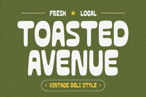 Toasted Avenue Font Review