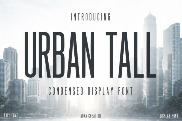 Urban Tall Font for Bold Design