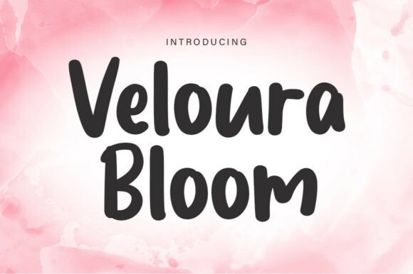 Veloura Bloom Font